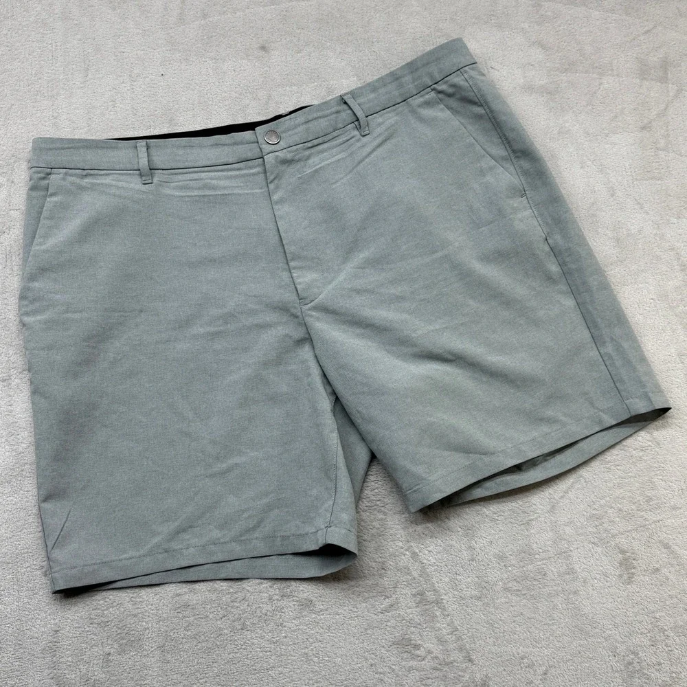 Bonobos Golf Shorts Mens 40 Grey Standard 7 Inch Inseam Performance Stretch